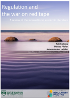 Preview image for Regulation and the war on red tape: a review of the international academic literature