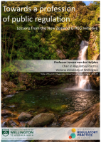 Preview image for Towards a profession of public regulation: lessons from the New Zealand G-Reg initiative