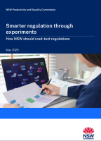 Preview image for Smarter regulation through experiments: how NSW should road-test regulations