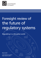 Preview image for Foresight review of the future of regulatory systems: Regulating in a disruptive world