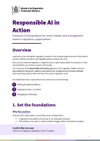 Preview image for Responsible AI in action - Bite sized guidance
